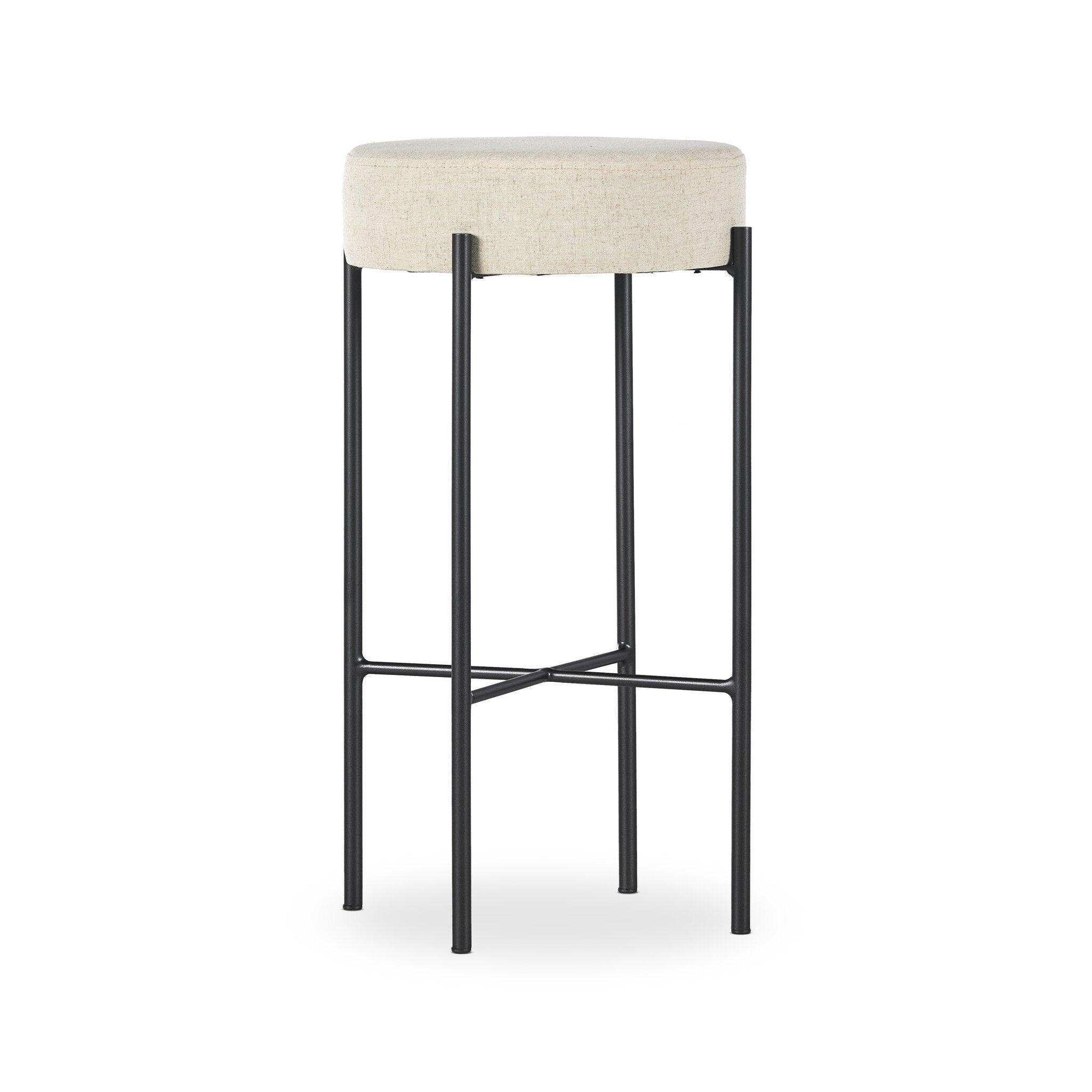 Four Hands Nocona Bar Stool - Thumbnail 5