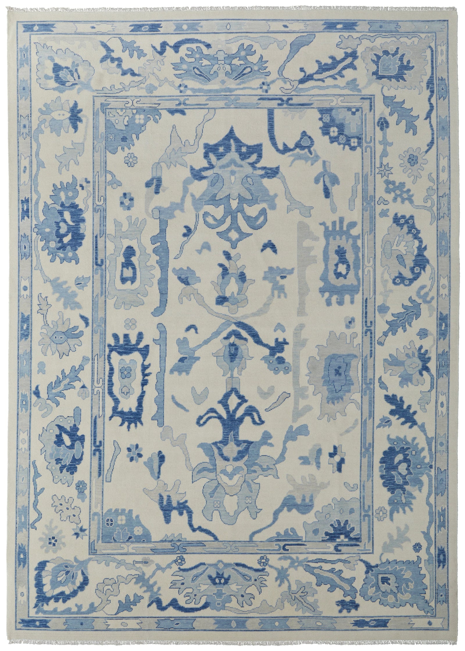 Rectangle/Ivory-Blue