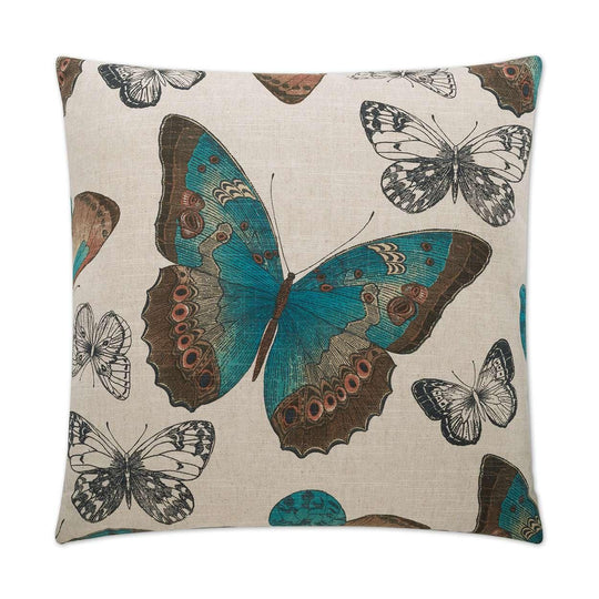 D.V. KAP Home - Madame Butterfly Pillow - 2273-T-2424 | American Home Furniture
