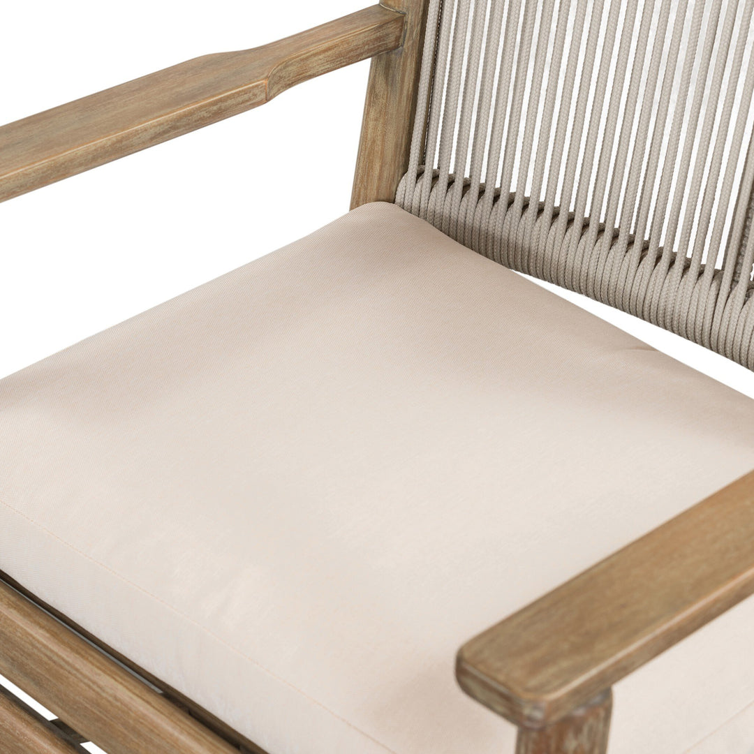 Four Hands - Rosen Outdoor Dining Armchair - 227362-001 | American Home Furniture