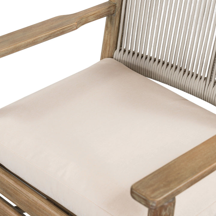 Four Hands - Rosen Outdoor Dining Armchair - 227362-001 | American Home Furniture