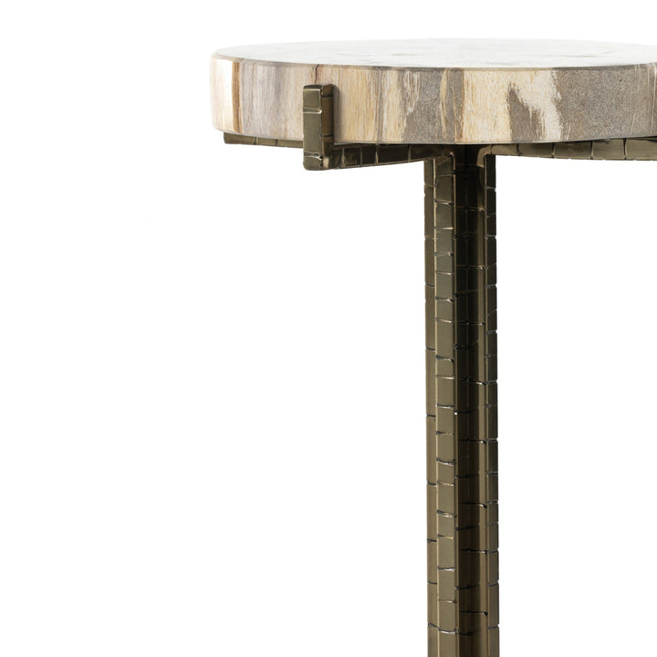 Four Hands - Jonty Round End Table - 227722-002 | American Home Furniture