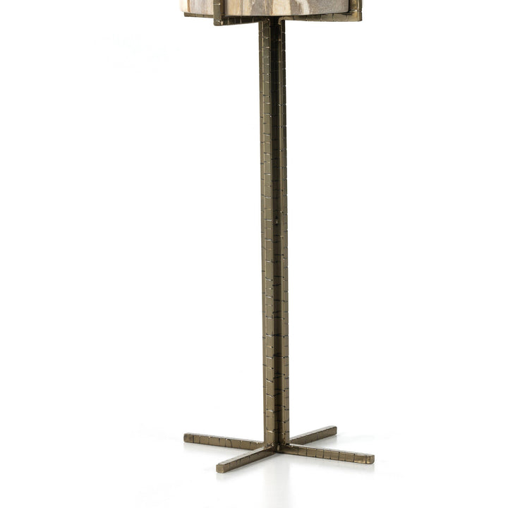 Four Hands - Jonty Round End Table - 227722-002 | American Home Furniture