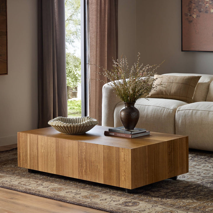 Four Hands - Hudson Rectangle Coffee Table - 227798-002 | American Home Furniture