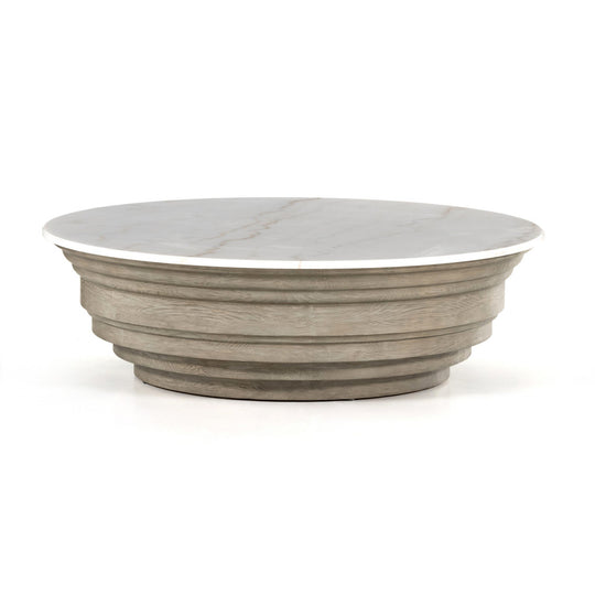 Four Hands - Caldwell Stone Coffee Table - 227903-001 | American Home Furniture