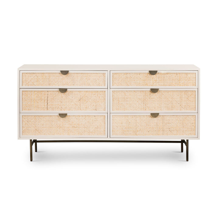 Four Hands - Luella 6 Drawer Dresser - 227980-001 | American Home Furniture