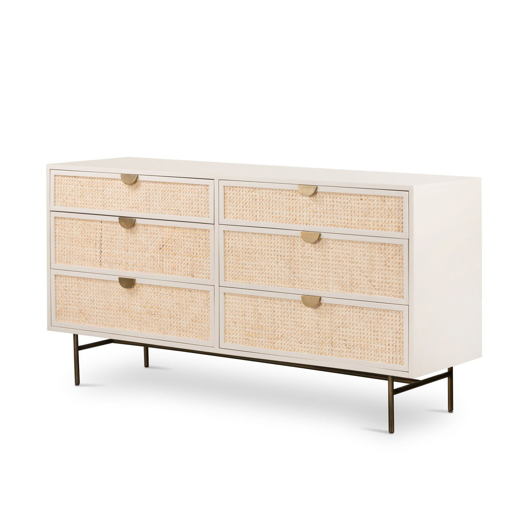 Four Hands - Luella 6 Drawer Dresser - 227980-001 | American Home Furniture