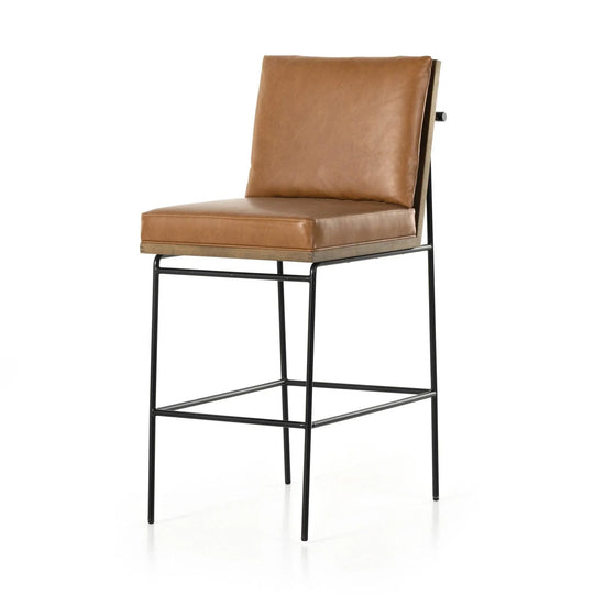 Four Hands - Crete Bar Stool - 228057-011 | American Home Furniture