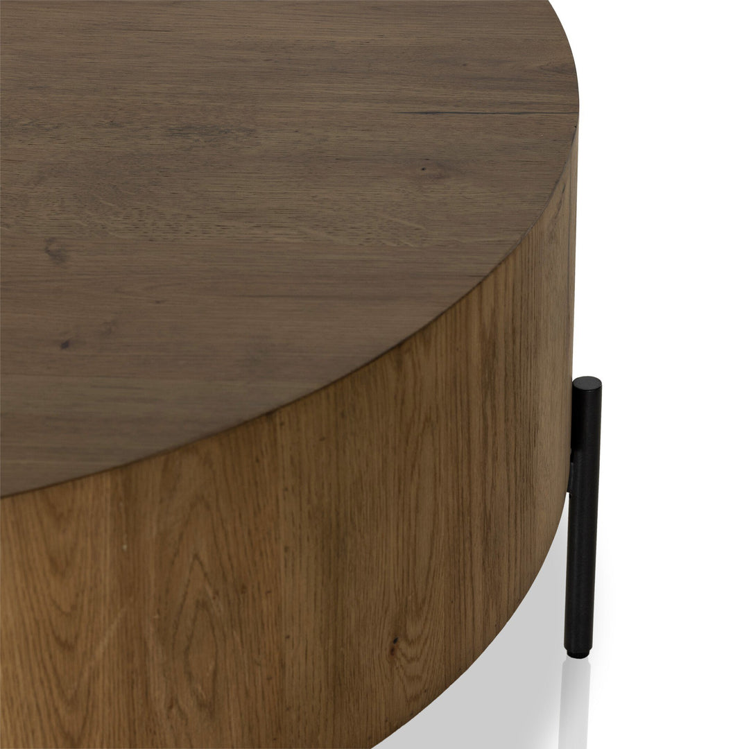 Four Hands - Eaton Drum Coffee Table - 228346-002 | American Home Furniture