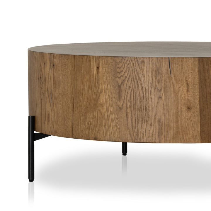 Four Hands - Eaton Drum Coffee Table - 228346-002 | American Home Furniture