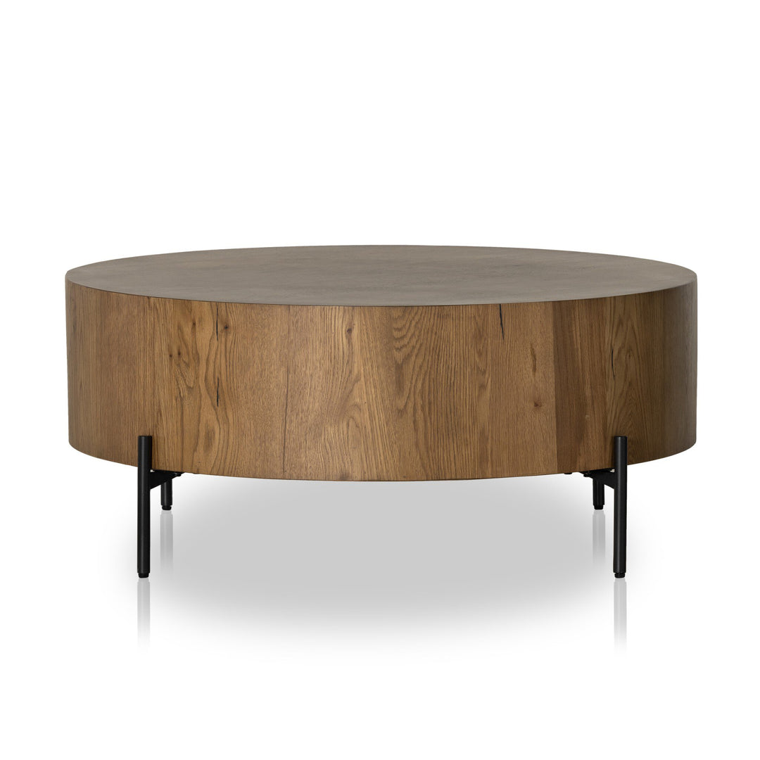 Four Hands - Eaton Drum Coffee Table - 228346-002 | American Home Furniture