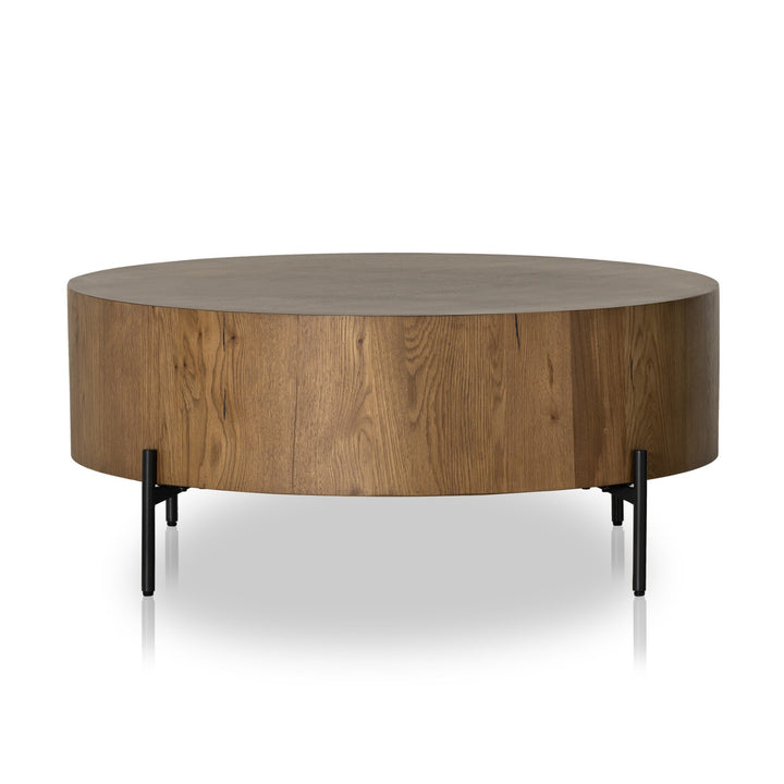 Four Hands - Eaton Drum Coffee Table - 228346-002 | American Home Furniture