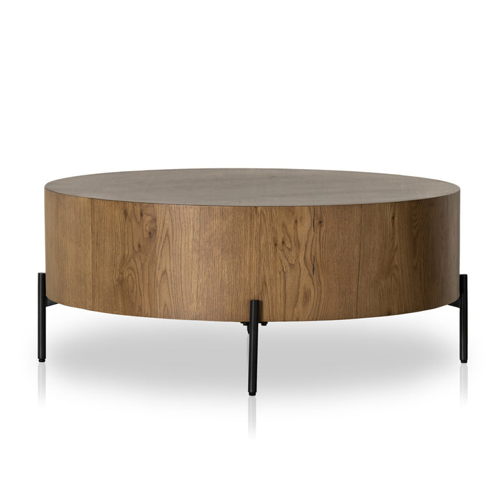 Four Hands - Eaton Drum Coffee Table - 228346-002 | American Home Furniture