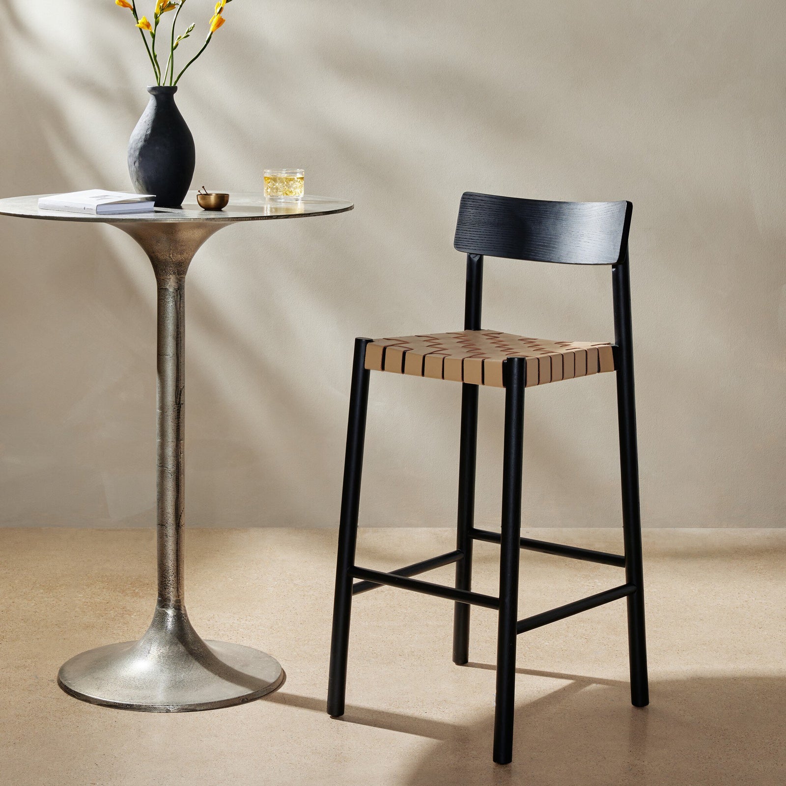 Four Hands - Heisler Stool - 229166-001 | American Home Furniture