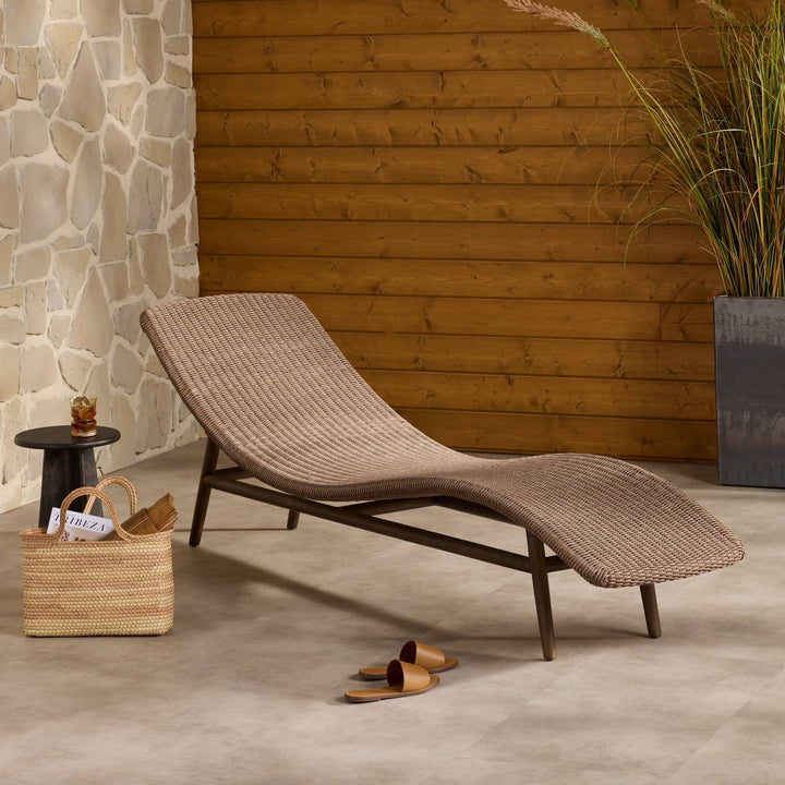 Four Hands - Portia Outdoor Chaise Lounge - 229227-005 | American Home Furniture
