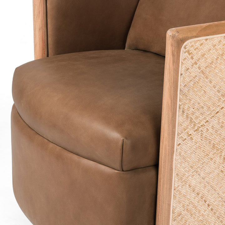 Four Hands - Newbury Swivel Chair - 229382-002 | American Home Furniture