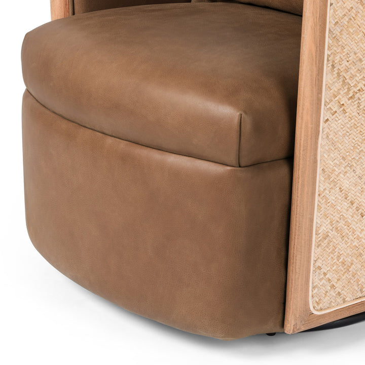 Four Hands - Newbury Swivel Chair - 229382-002 | American Home Furniture