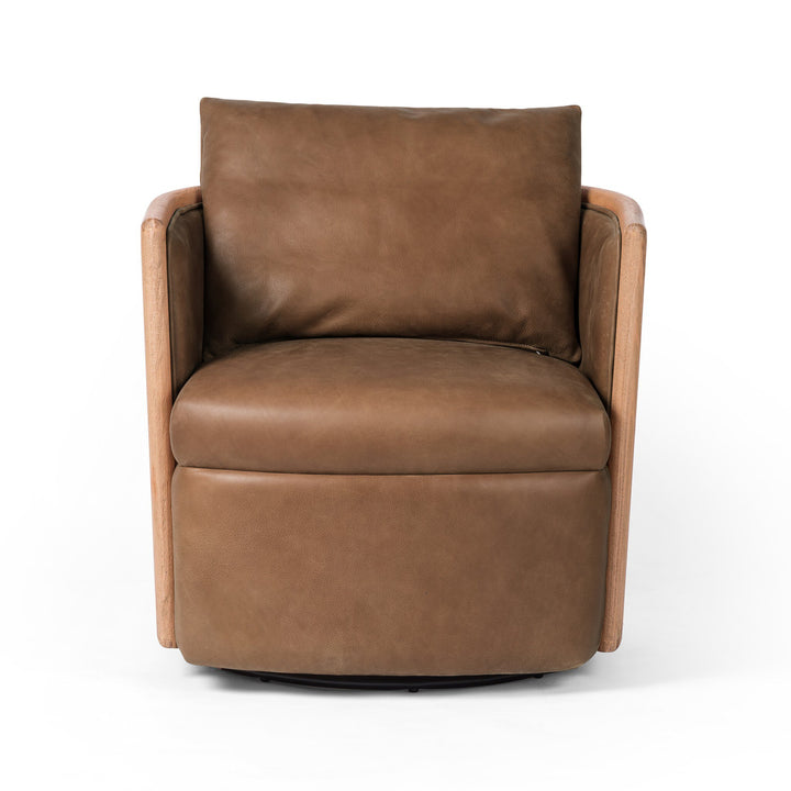 Four Hands - Newbury Swivel Chair - 229382-002 | American Home Furniture