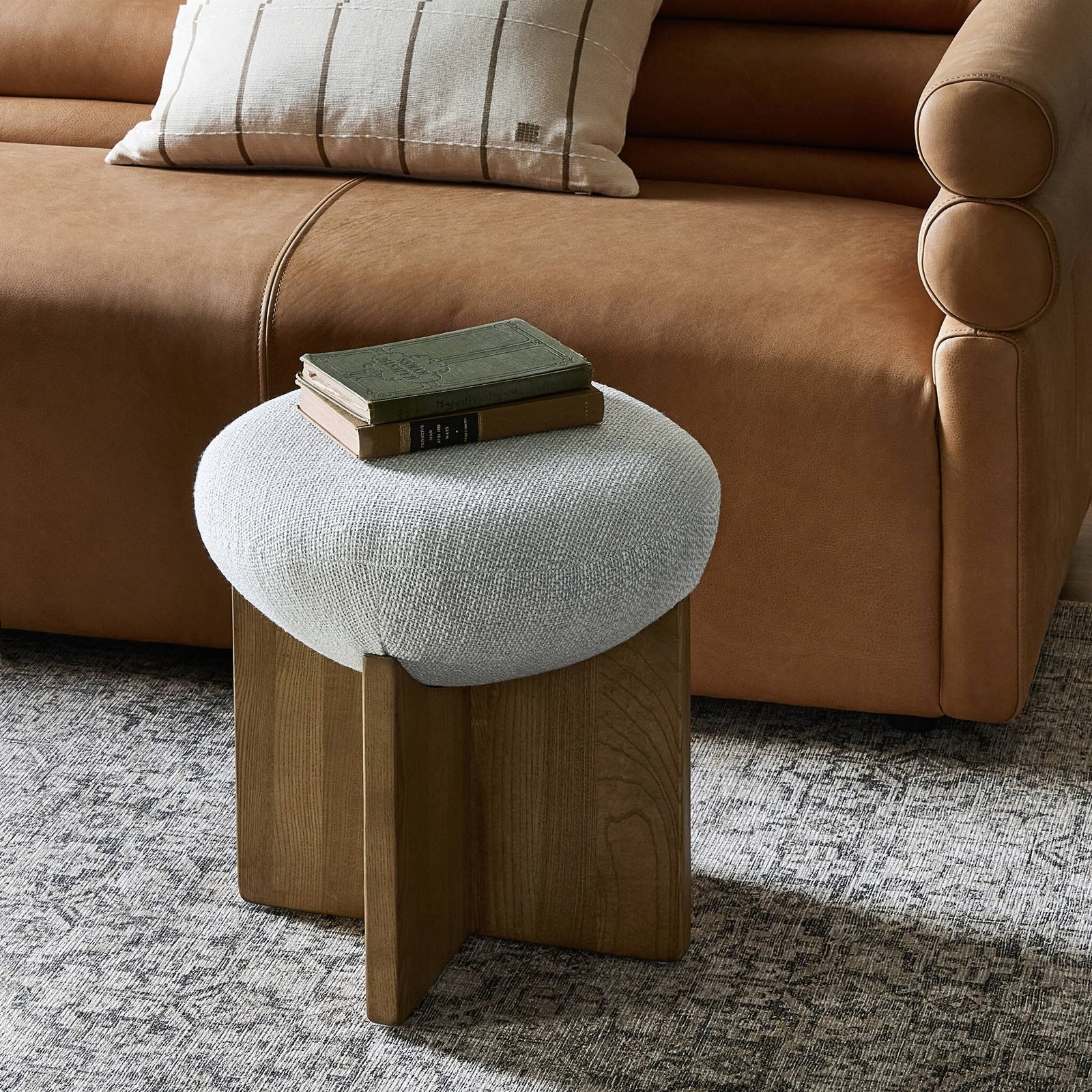 Four Hands - Dax Accent Stool - 229392-002 | American Home Furniture