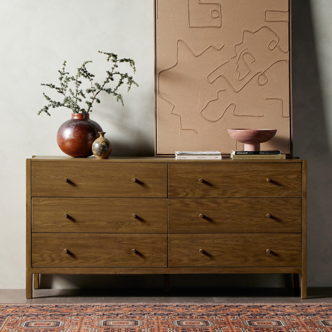 Four Hands - Meadow 6 Drawer Dresser - 229565-004 | American Home Furniture