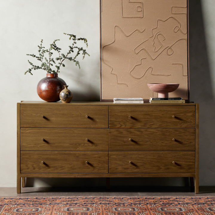Four Hands - Meadow 6 Drawer Dresser - 229565-004 | American Home Furniture