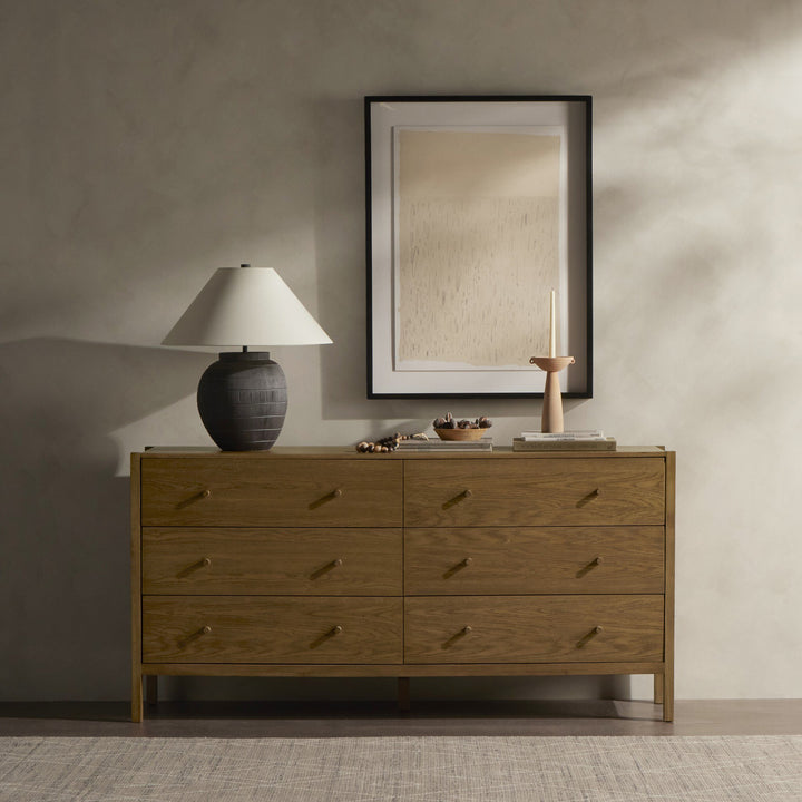 Four Hands - Meadow 6 Drawer Dresser - 229565-004 | American Home Furniture