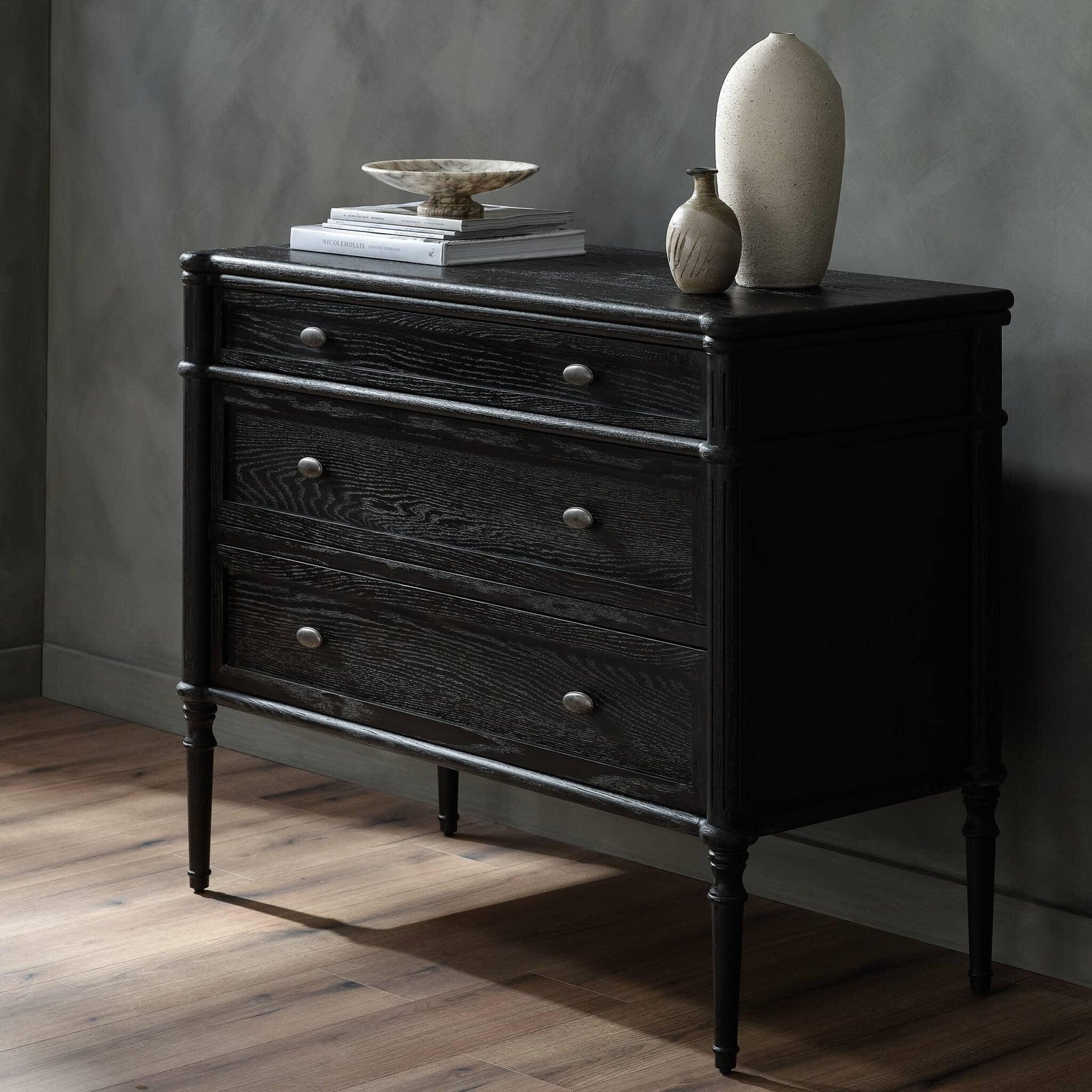 Distressed Black