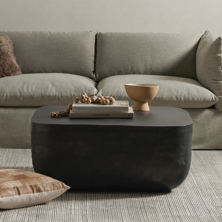 Four Hands - Basil Square Outdoor Coffee Table - 229988-001 | American Home Furniture