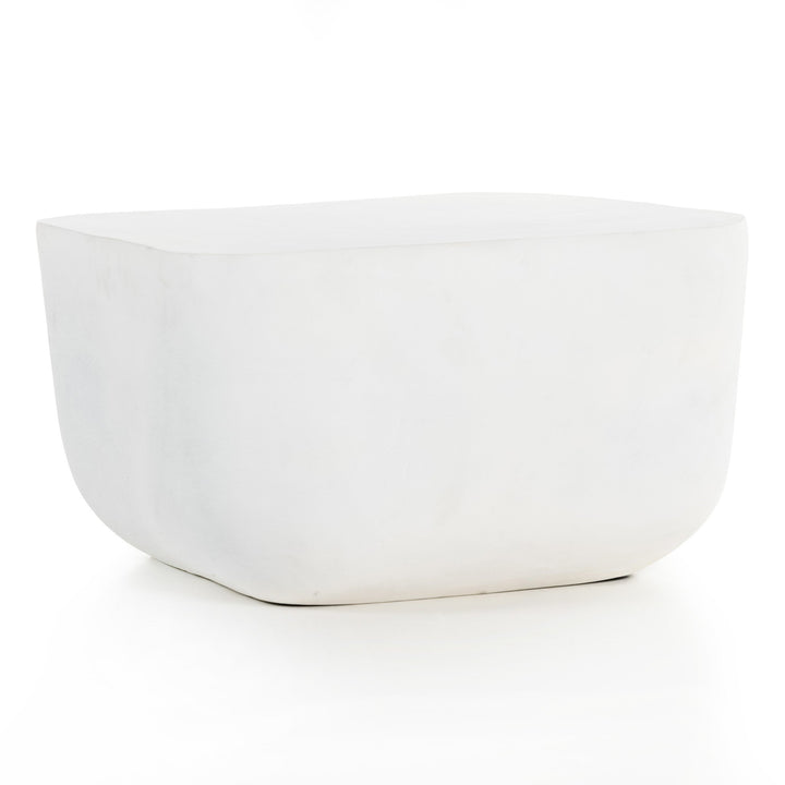 Matte White Cast Aluminum