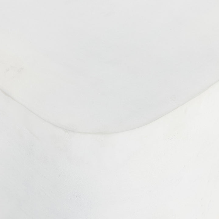 Matte White Cast Aluminum