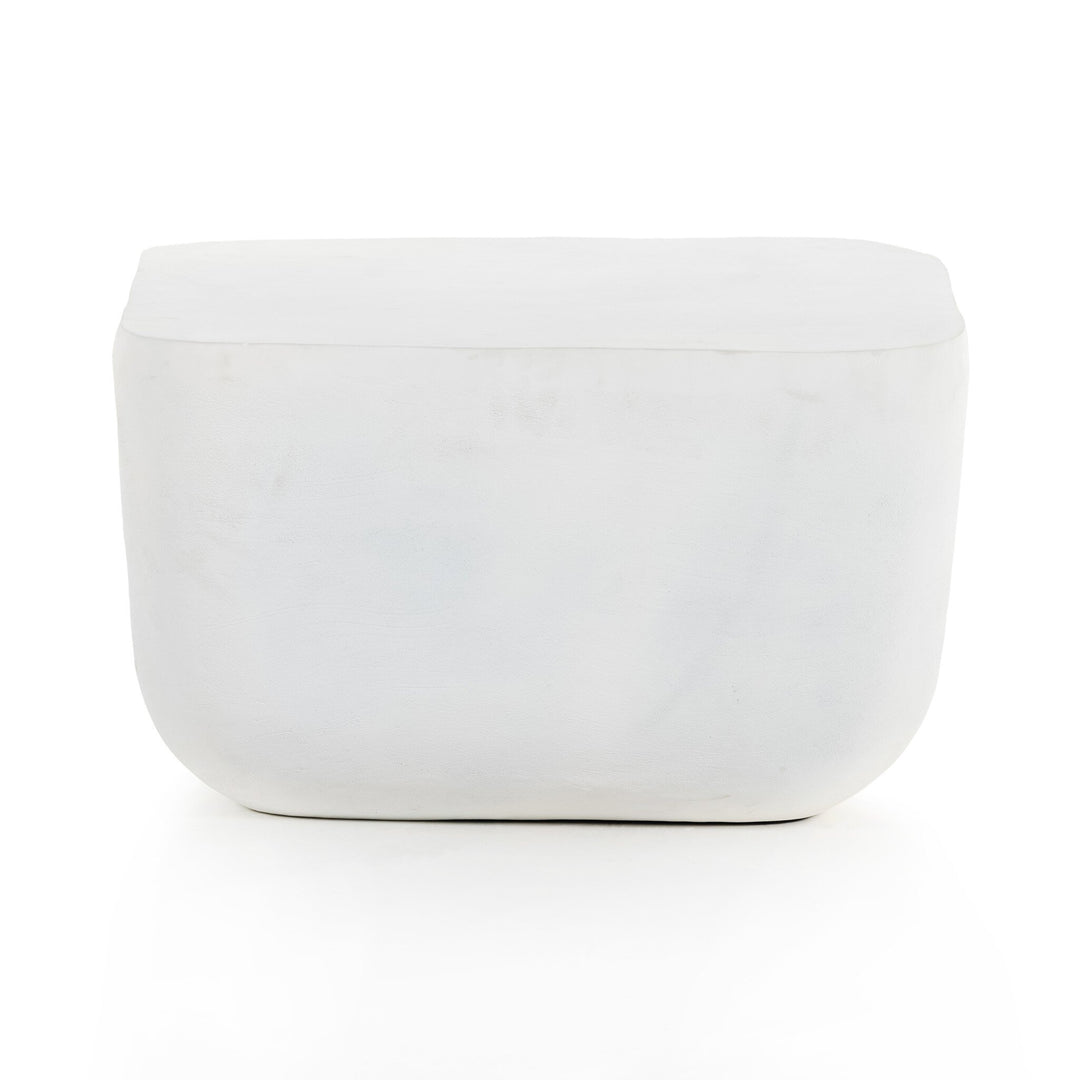 Matte White Cast Aluminum