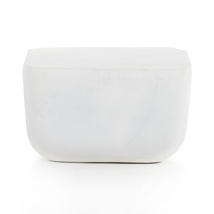 Matte White Cast Aluminum