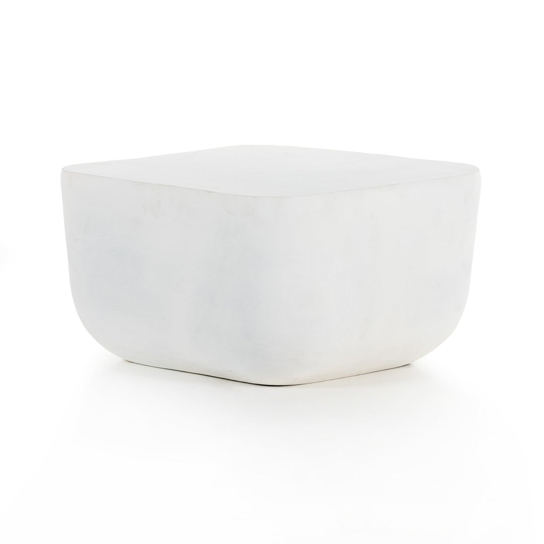 Matte White Cast Aluminum