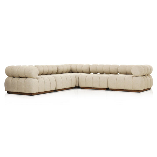 Four Hands - Roma Outdoor 5Pc Sectional - 230028-006 | American Home Furniture