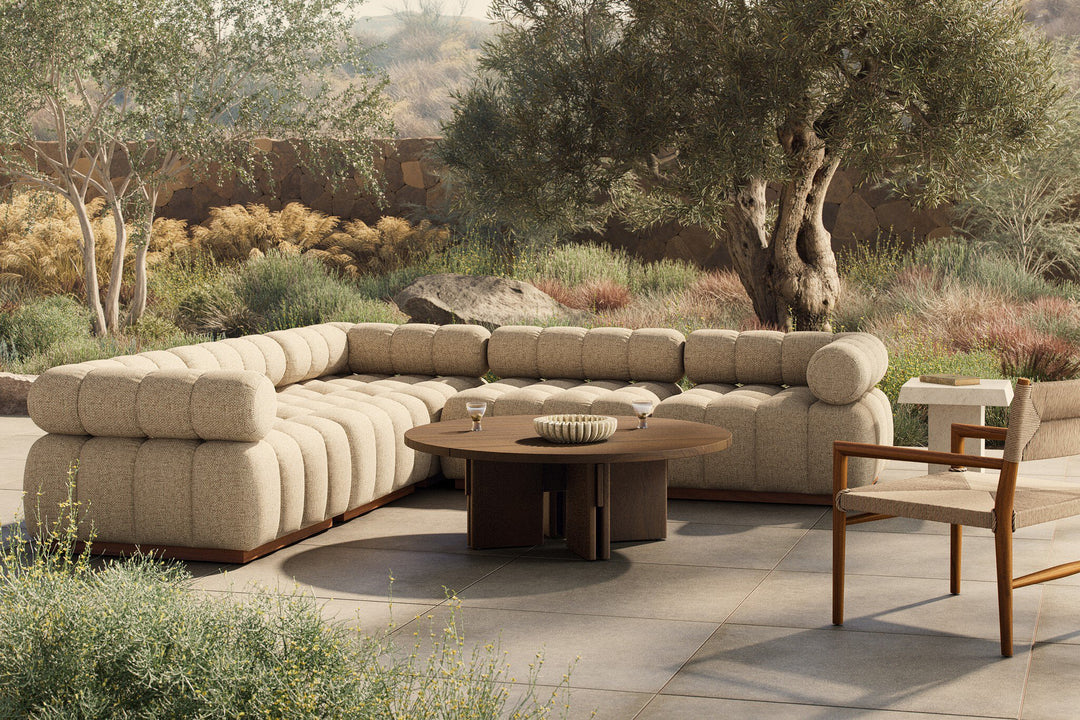 Four Hands - Roma Outdoor 5Pc Sectional - 230028-006 | American Home Furniture
