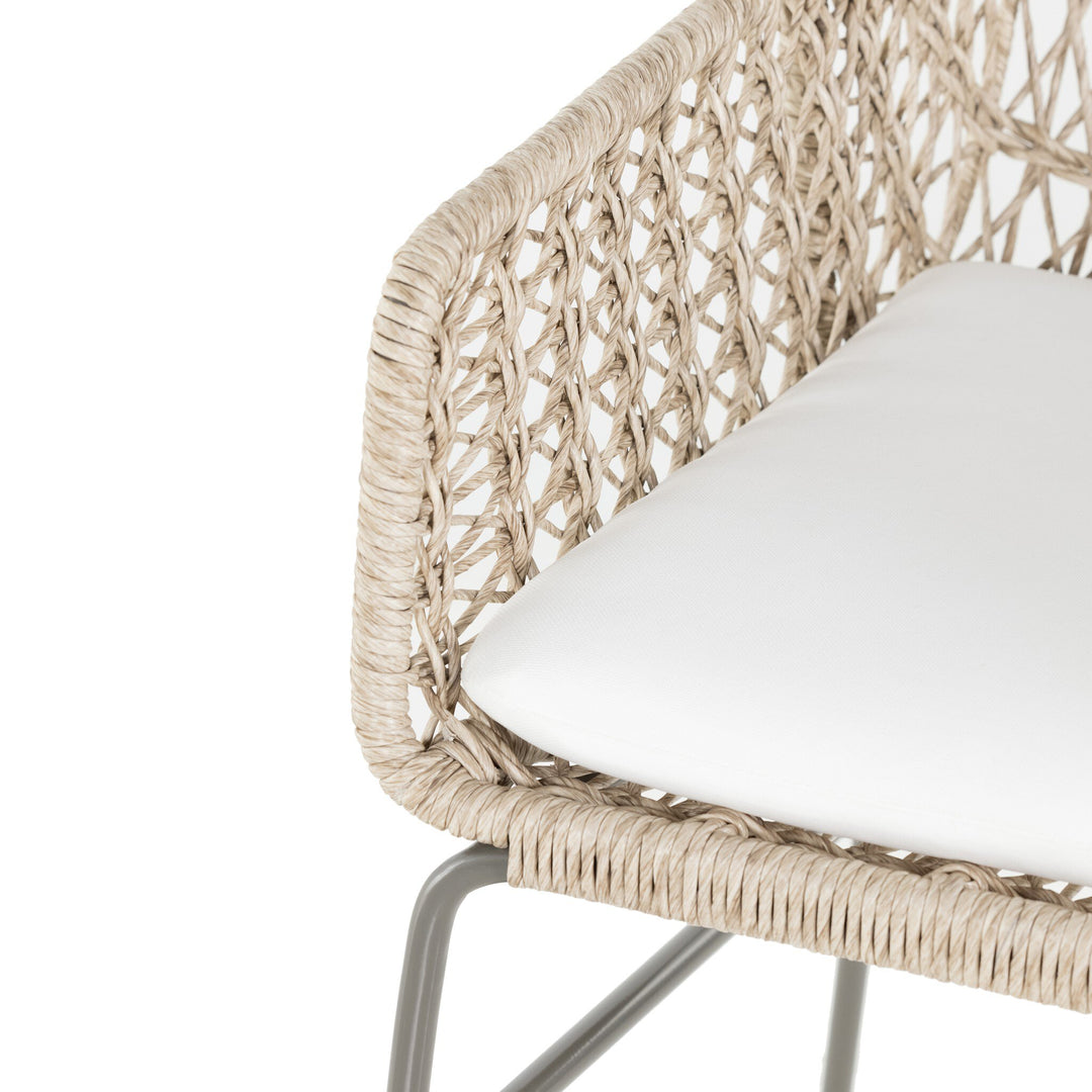 Four Hands - Bandera Outdoor Dining Chair w/ Cushion - 230094-001 | American Home Furniture