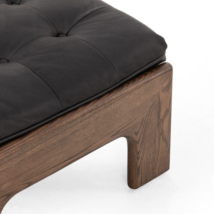 Four Hands - Halston Ottoman - 230136-001 | American Home Furniture