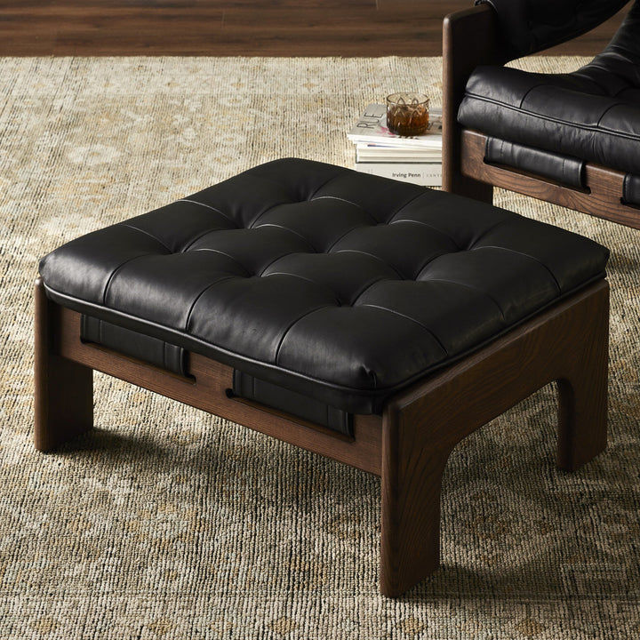 Four Hands - Halston Ottoman - 230136-001 | American Home Furniture