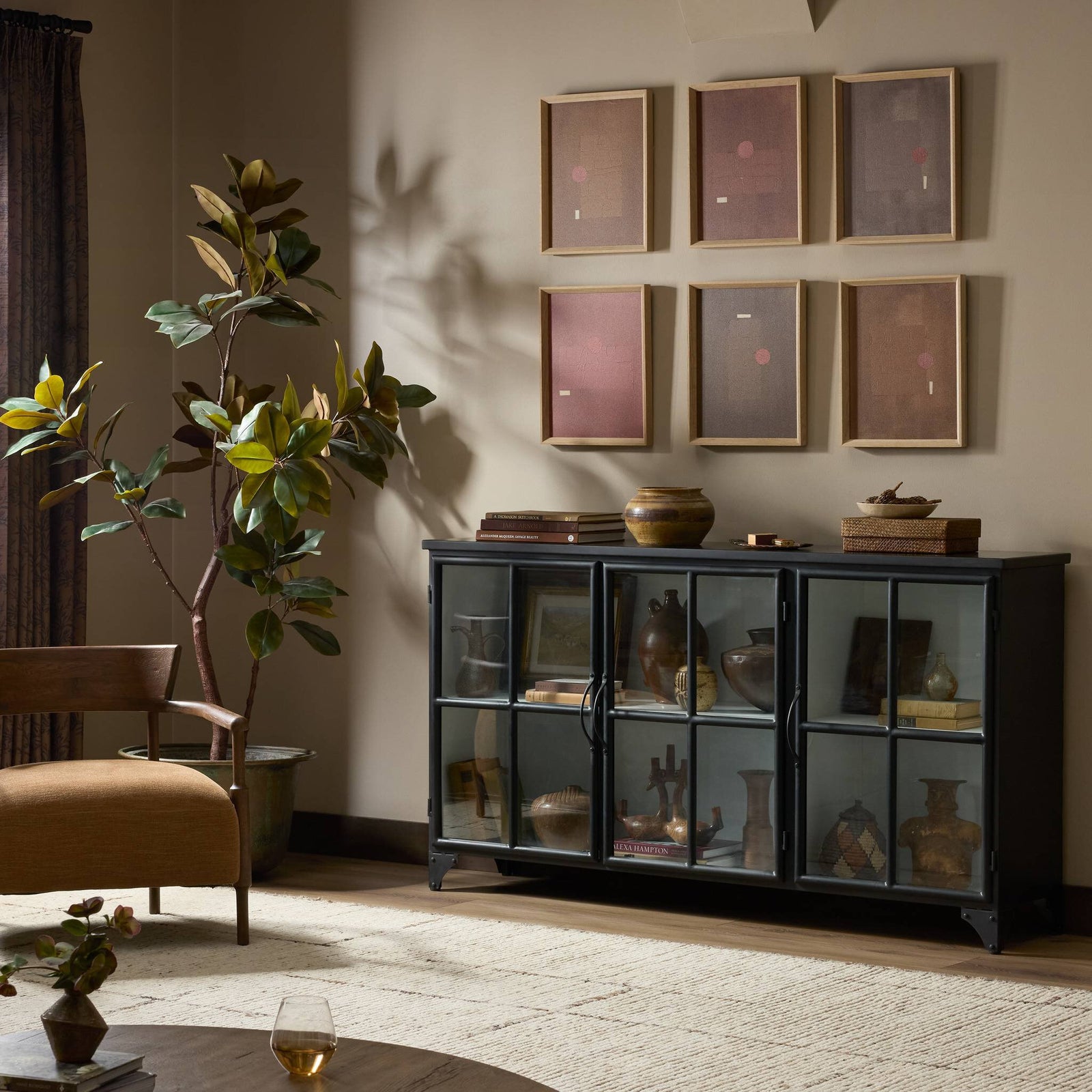 Four Hands - Camila 3 Door Cabinet - 230255-002 | American Home Furniture