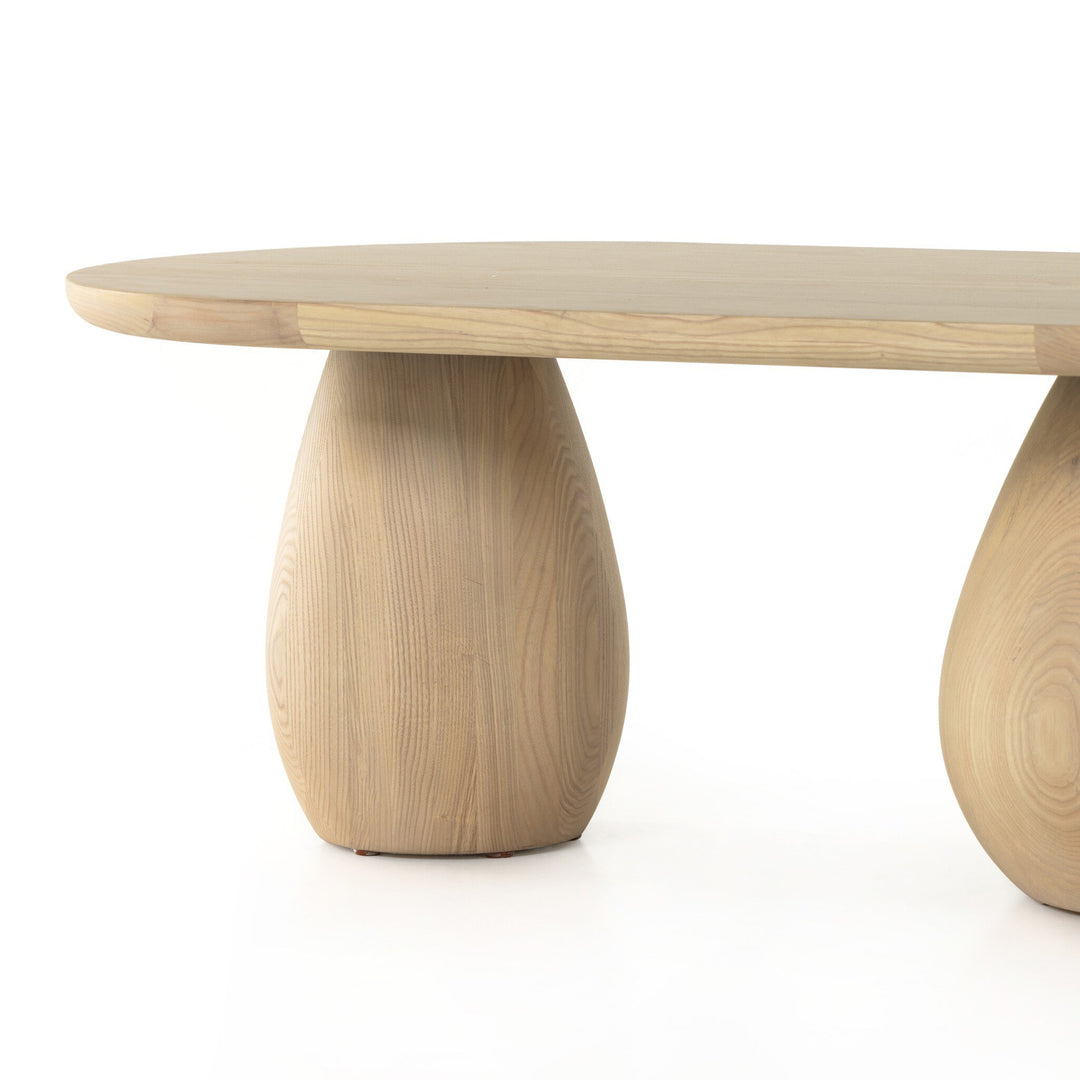 Four Hands - Merla Wood Coffee Table - 230275-001 | American Home Furniture