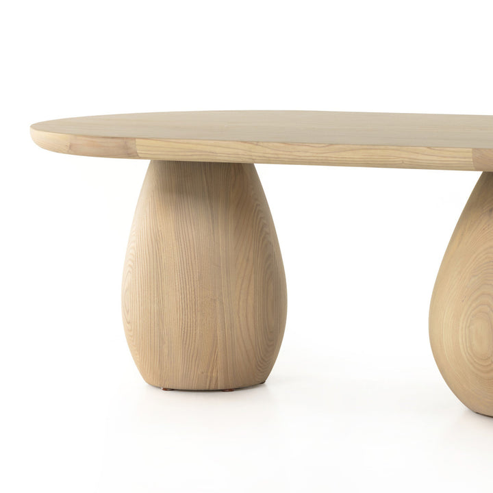 Four Hands - Merla Wood Coffee Table - 230275-001 | American Home Furniture