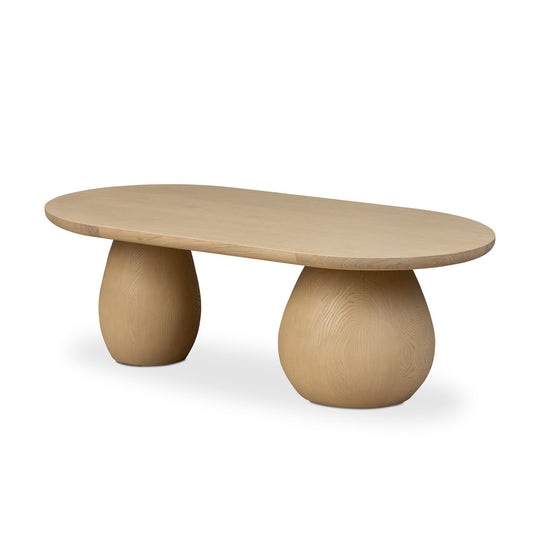 Four Hands - Merla Wood Coffee Table - 230275-001 | American Home Furniture