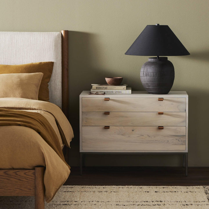 Trey Large Nightstand - AmericanHomeFurniture