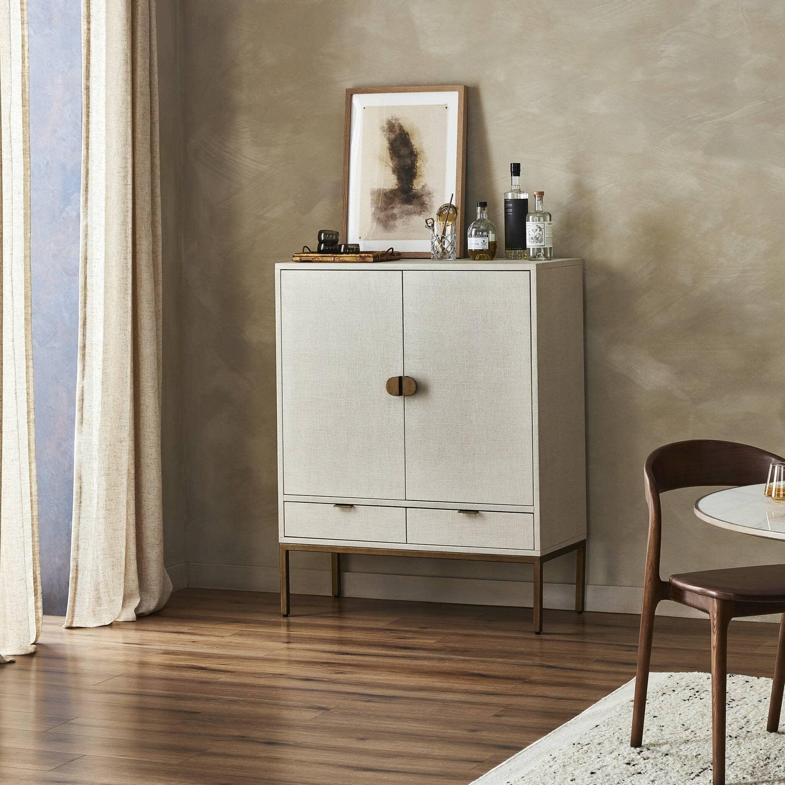 Four Hands - Cressida Bar Cabinet - 230794-003 | American Home Furniture