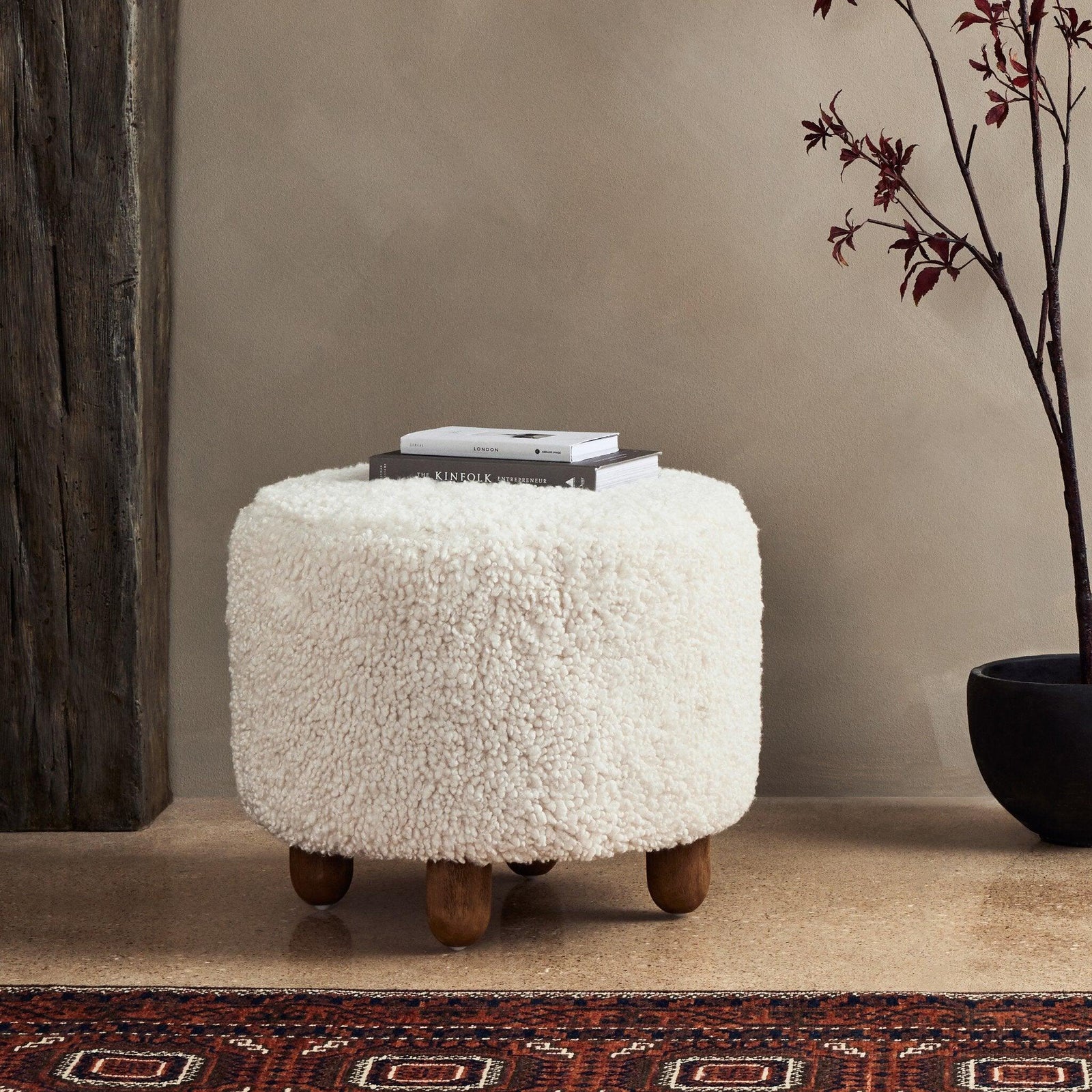 Four Hands - Aniston Ottoman - 230810-002 | American Home Furniture