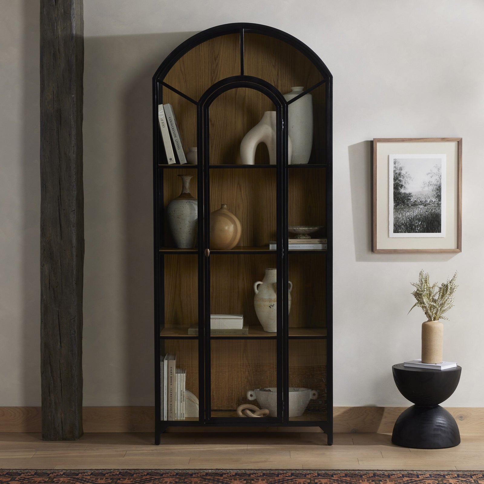 Four Hands - Belmont Cabinet Oak - 230858-001 | American Home Furniture