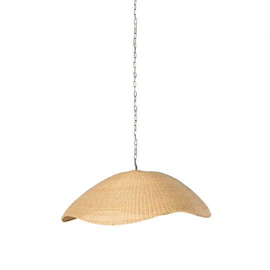 Four Hands - Overscale Woven Rattan Pendant - 230938-001 | American Home Furniture