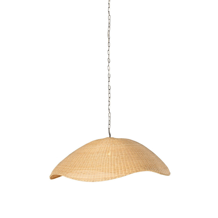 Four Hands - Overscale Woven Rattan Pendant - 230938-001 | American Home Furniture