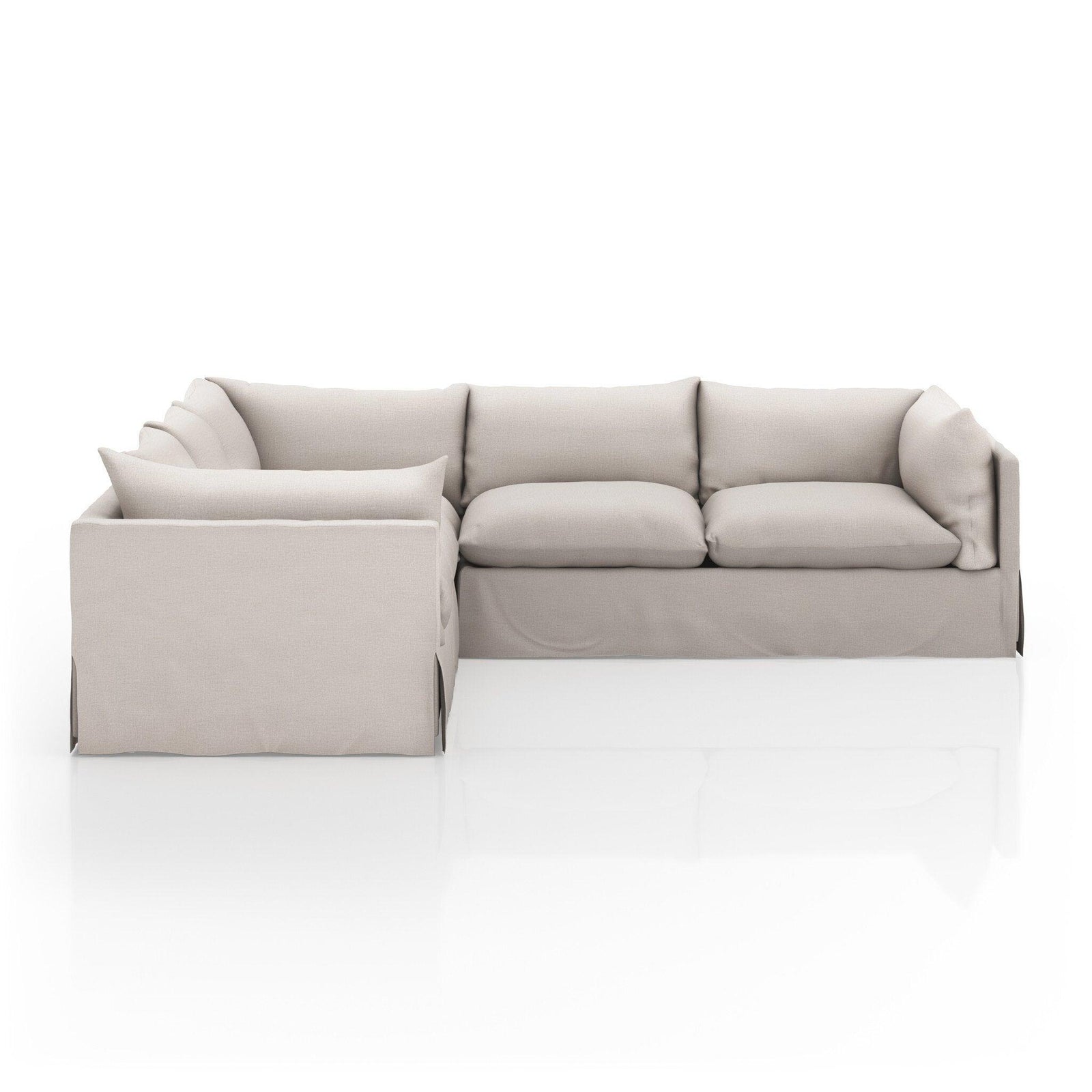Four Hands - Habitat Slipcover 3-Piece Sectional - 231282-001 | American Home Furniture