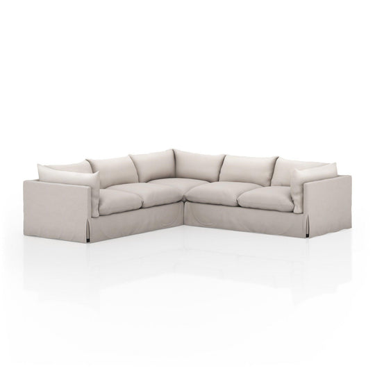 Four Hands - Habitat Slipcover 3-Piece Sectional - 231282-001 | American Home Furniture